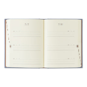 Midori 3 Years Diary Gate Mini Blue Purple