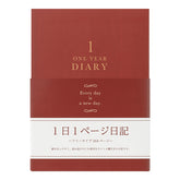 Midori One Day One Page - 1 Year Diary