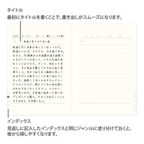 Midori One Day One Page - 1 Year Diary
