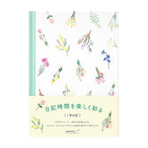 Midori Diary - Dried Flower Pattern