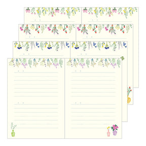 Midori Diary - Dried Flower Pattern