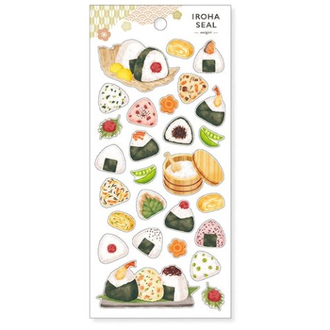 Mind Wave Stickers- Rice Ball