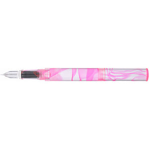 Teranishi Guitar Glass Dip Pen - Aqua Pink
