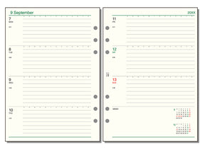 Raymay 2026 Davinci Note Refills A5 - Weekly