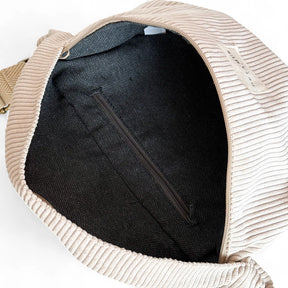 De La Mur Line US Inc. - Corduroy Fanny Pack - Taupe