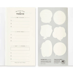 TRAVELER'S COMPANY Regular Sized Post Card TOKYO