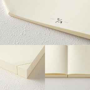 Midori MD Notebook Journal A5 - 1 Day 1 Page - Blank