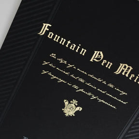 NB.CO - Fountain Pen Black Letter Pad - B5