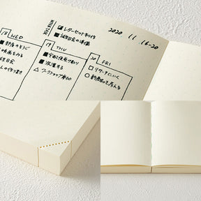 Midori MD Notebook Journal A5 - 1 Day 1 Page - Dot Grid
