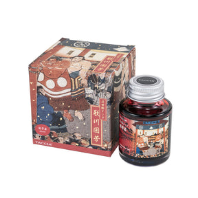 Taccia Ukiyo-e Ink Kuniyoshi - Akane (Crimson Red)