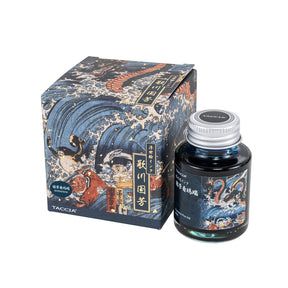 Taccia Ukiyo-e Ink Kuniyoshi - Aomenou (Blue Agate)