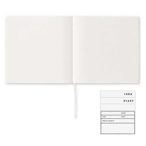 Midori MD A5 Square Cotton notebook - Blank