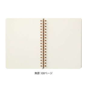 Midori Grain B6 Notebook - Red