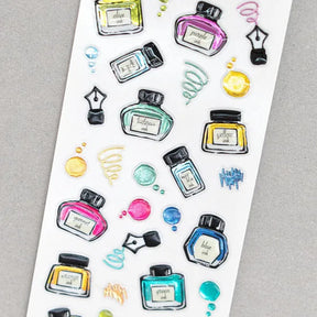 NB.CO - Stickers - Bijou (Ink Bottles/Nibs)