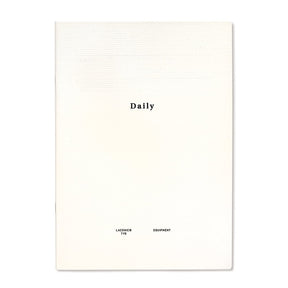 Laconic style Notebook A5 -Daily