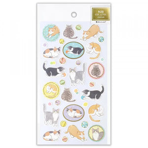 NB.CO - Stickers - Large Yu Fumi Cats