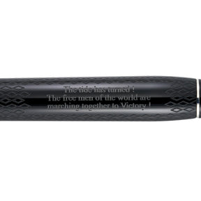 Conway Stewart Churchill - 80th Anniversary D-Day Poppy Pen