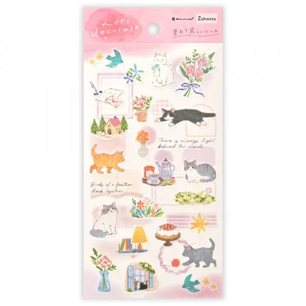 NB.CO - Deco Time Stickers - Cat