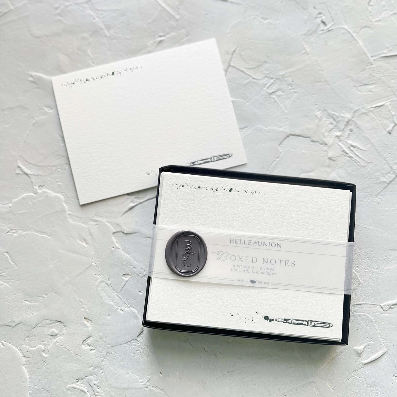 Belle & Union - Boxed Notes Fountain Pen