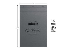 Rhodia A4+ PAScribe Pad- Grey Paper