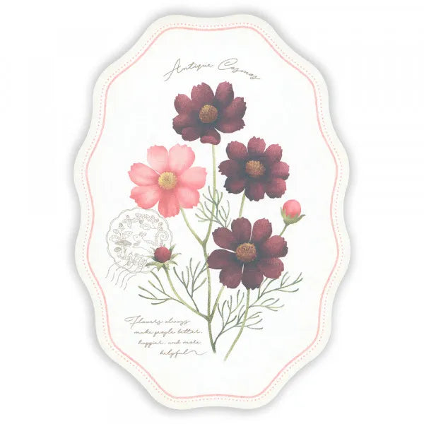 NB.CO - Mini Letter Set - Cosmos Flowers