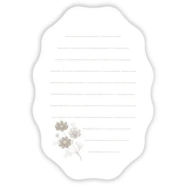 NB.CO - Mini Letter Set - Cosmos Flowers