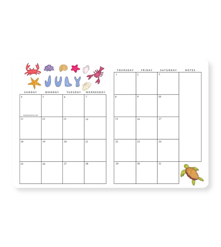 Linda Tong Planners - 2027 Monthly Planner - Cherry Blossom