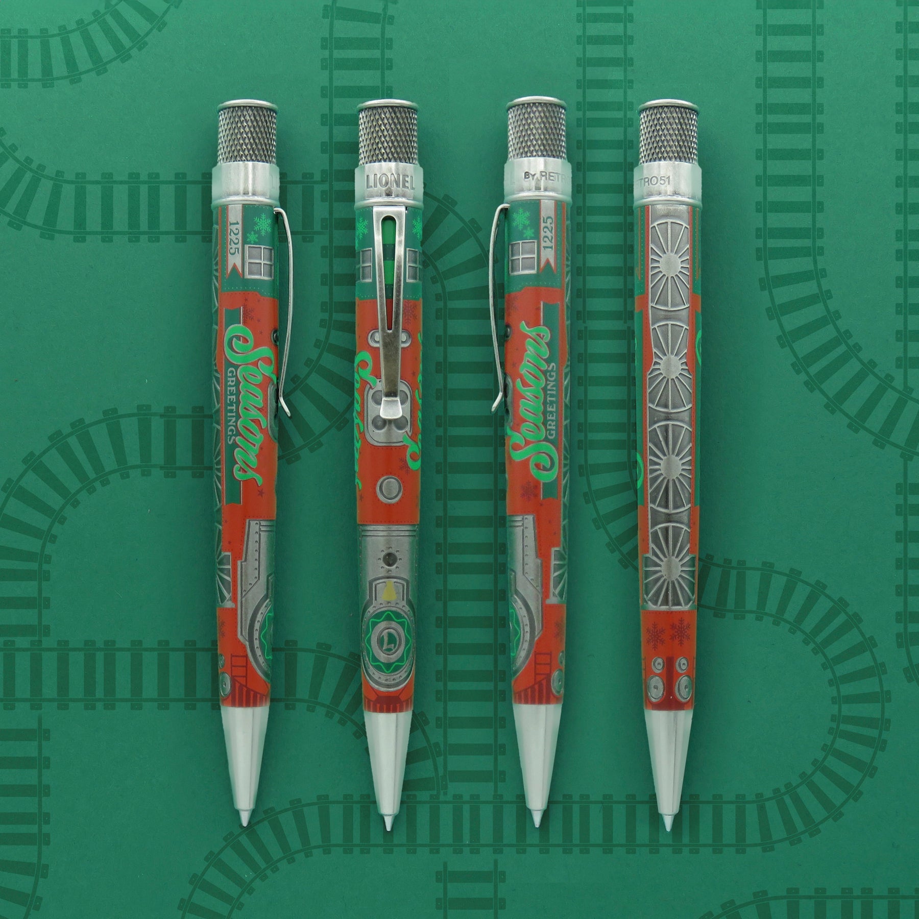 Retro 1951 Lionel Trains - Christmas Light Express Rollerball