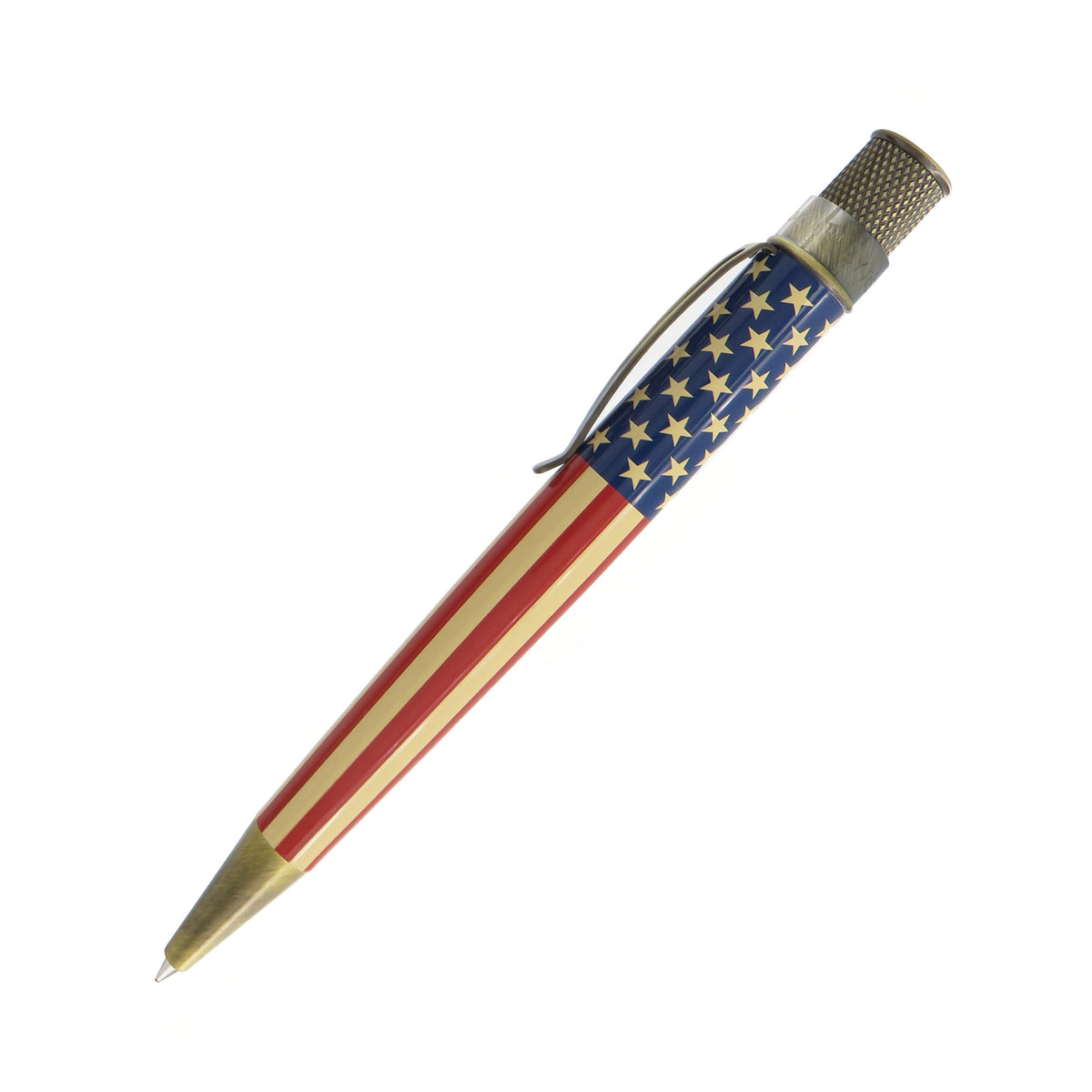 Retro 1951 "Vintage Metalsmith" - Tribute 250 Flag Rollerball