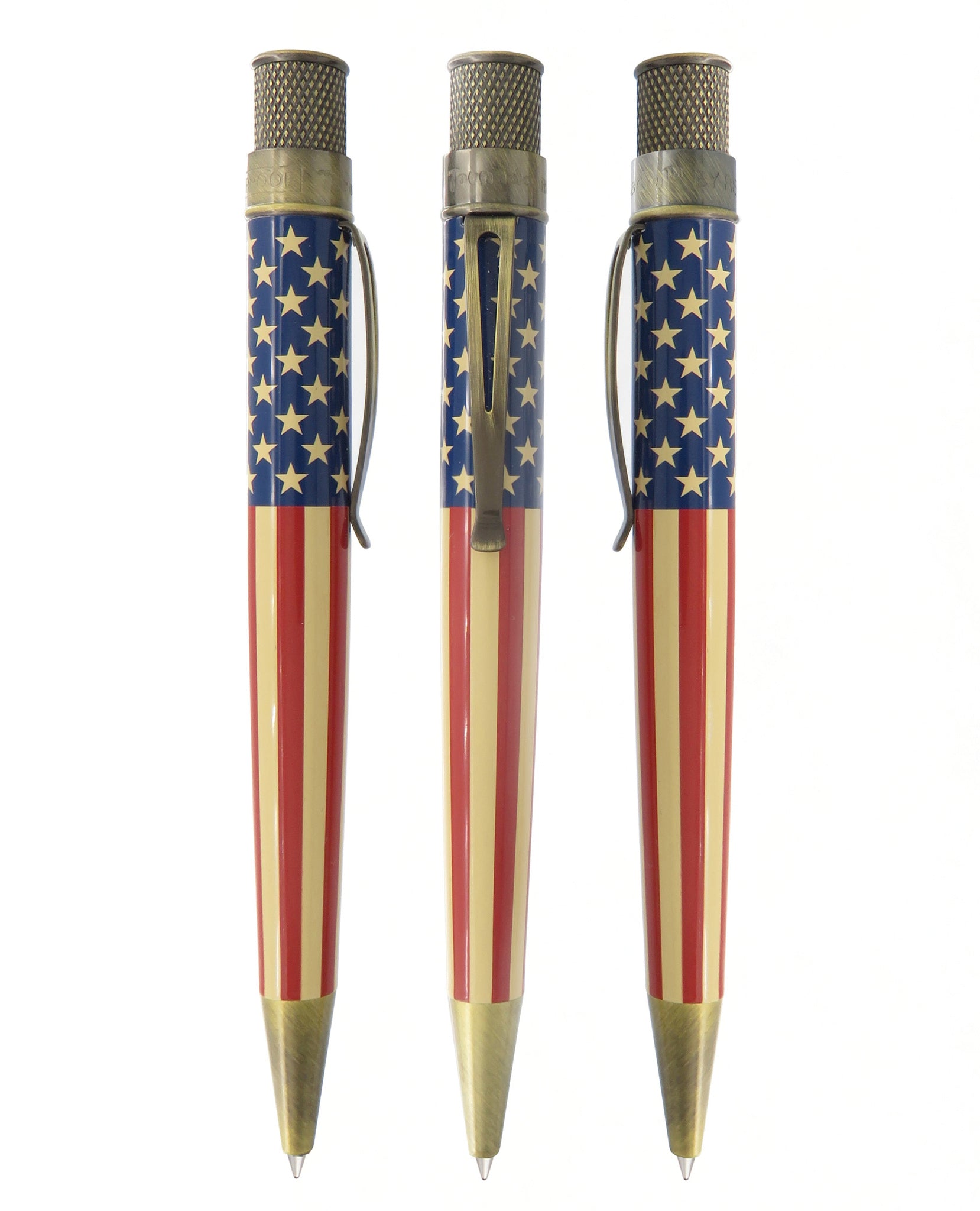 Retro 1951 "Vintage Metalsmith" - Tribute 250 Flag Rollerball