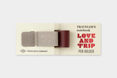 TRAVELER'S COMPANY Notebook Pen Holder - Love And Trip