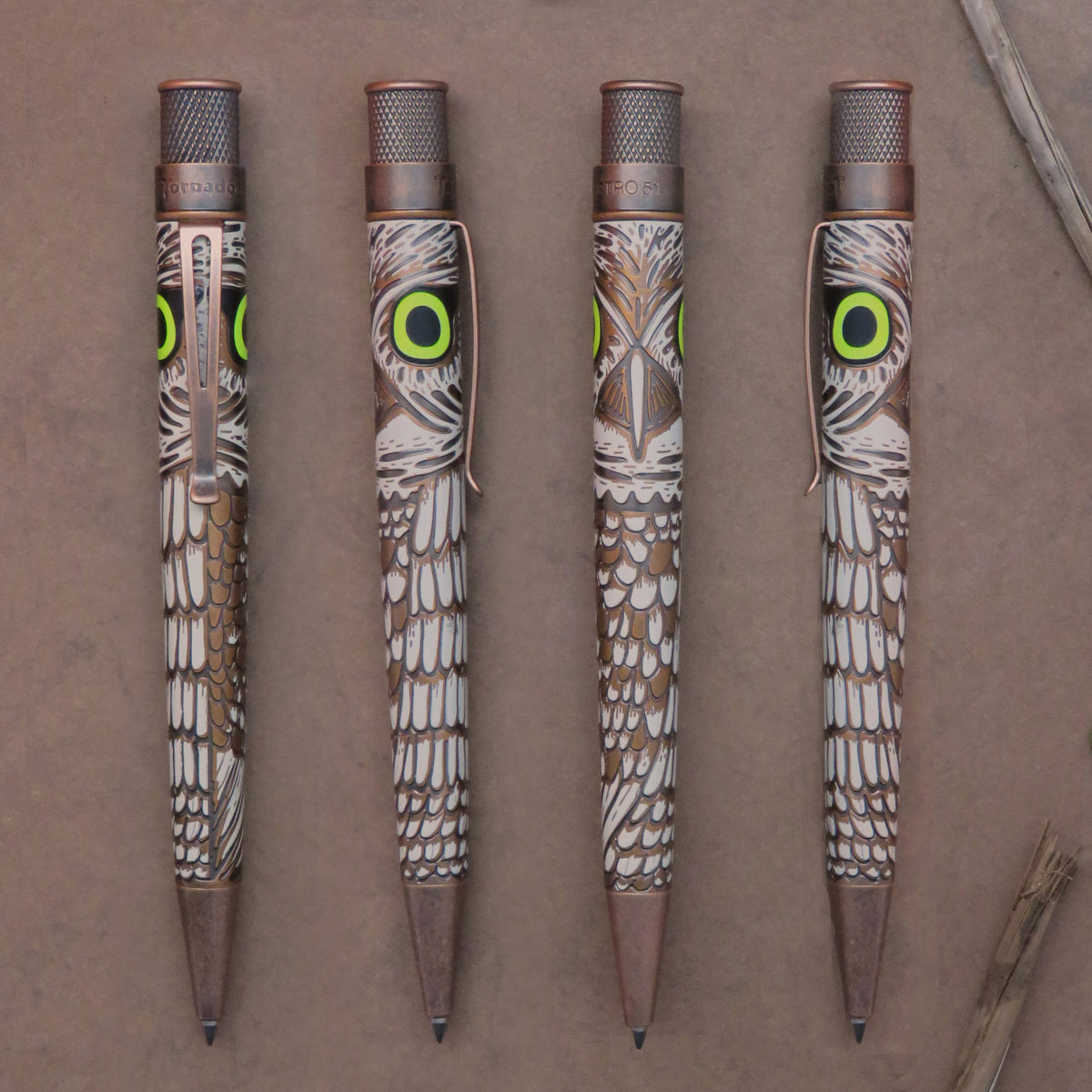Retro 1951 "Rescue" - Owl Ballpoint