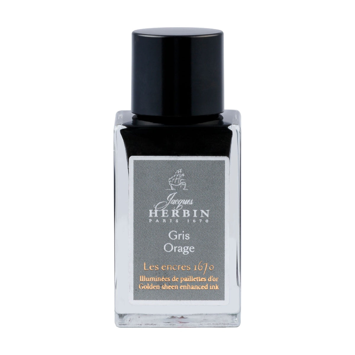 Jacques Herbin 1670 Gris Orage (Stormy Grey)