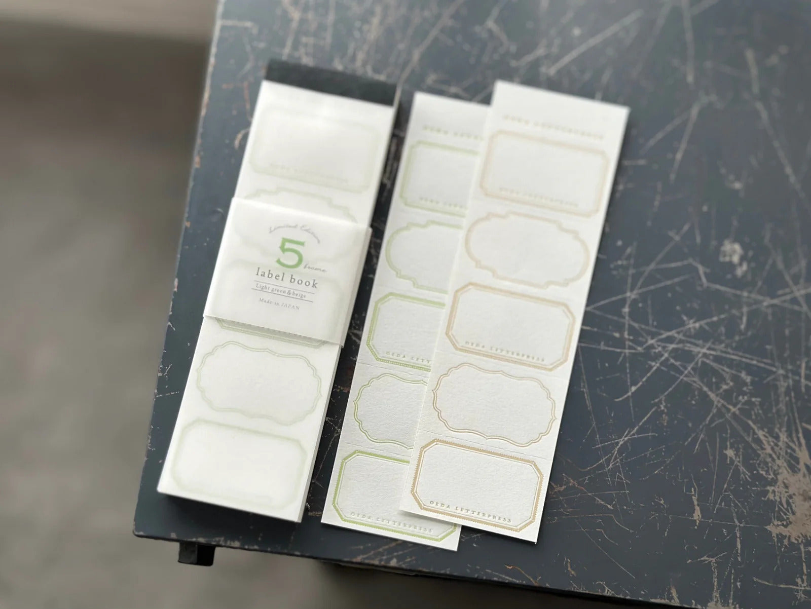 Oeda Letterpress - 5 Frame Label Book
