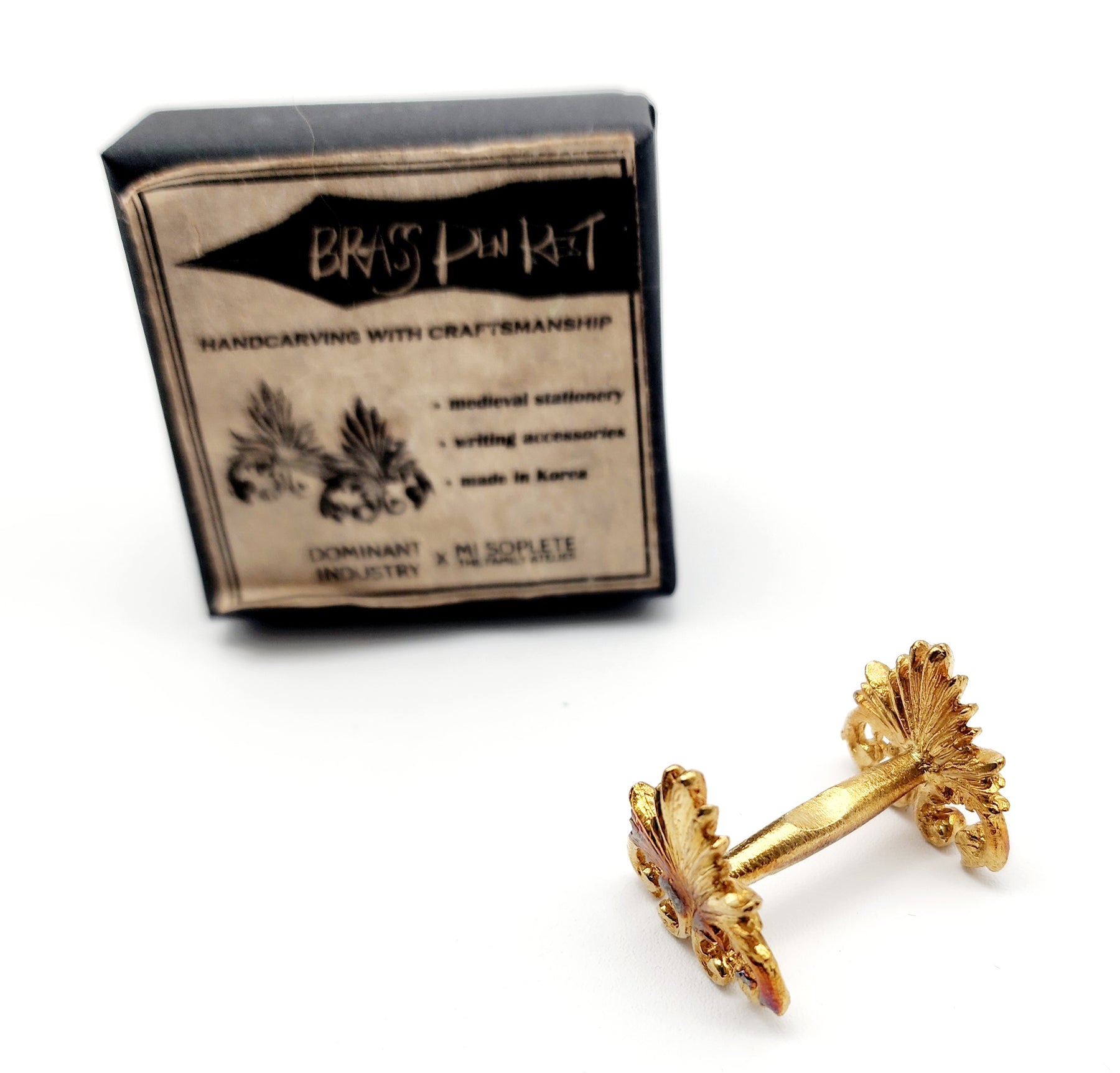Dominant Industry Brass Pen Rest