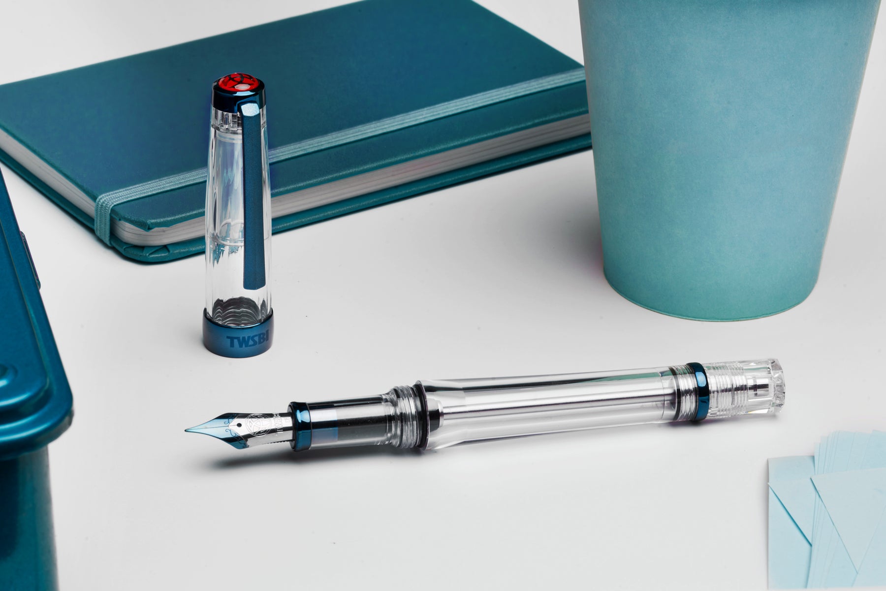 TWSBI Vac700R - Kyanite Blue Fountain