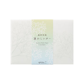 Midori Envelopes - Watermarks Baby's Breath