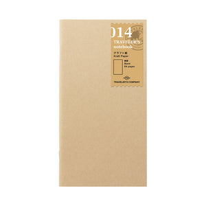 TRAVELER'S COMPANY Regular Sized Refill - 014 Kraft Paper