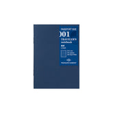 TRAVELER'S COMPANY 001 Refill Passport Sized - lined