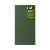 TRAVELER'S COMPANY Regular Sized Refill - 018 Free Diary Weekly Vertical