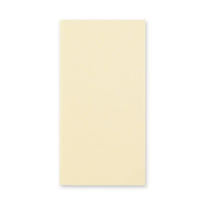 TRAVELER'S COMPANY Regular Sized Refill 025 - Cream Blank