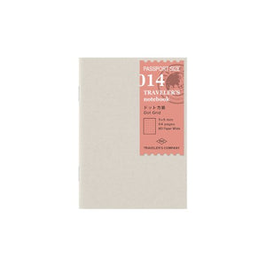 TRAVELER'S COMPANY Passport Sized Refill - 014 Dot Grid