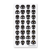 STICKII Sticker Sheet - Numbered Skulls