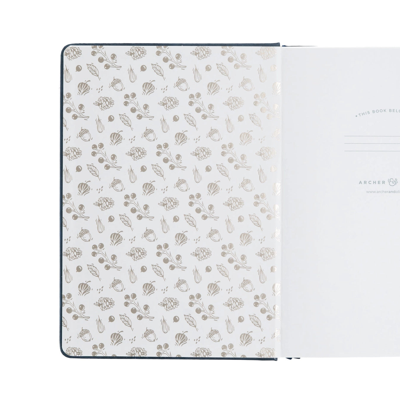Archer & Olive - Forest Impressions Lined Notebook - A5