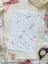Leelajournals Sticker Sheet - Pearly Things