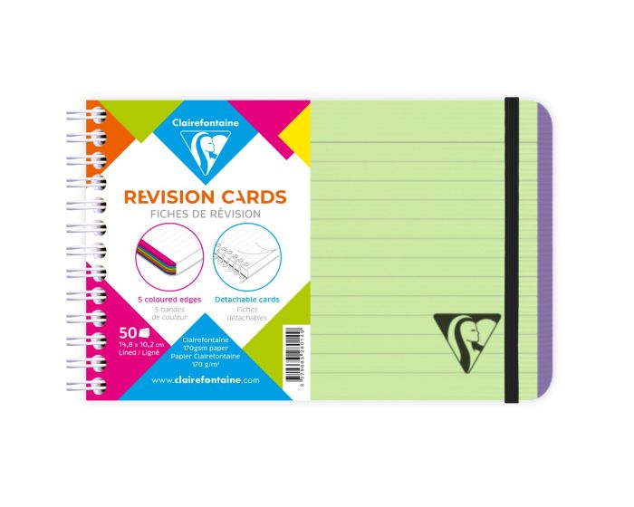 Clairefontaine Linicolor - Wirebound Revision Cards