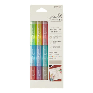 Midori Joined Dots Pen - Light Tone