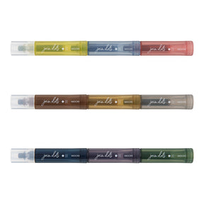 Midori Joined Dots Pen - Grayish Tone