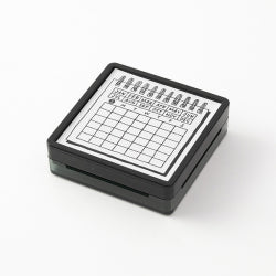 Midori  Paintable Stamp - Pre Inked - Calendar
