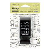 Midori Paintable Rotating Stamp - Dial Decorative Pattern
